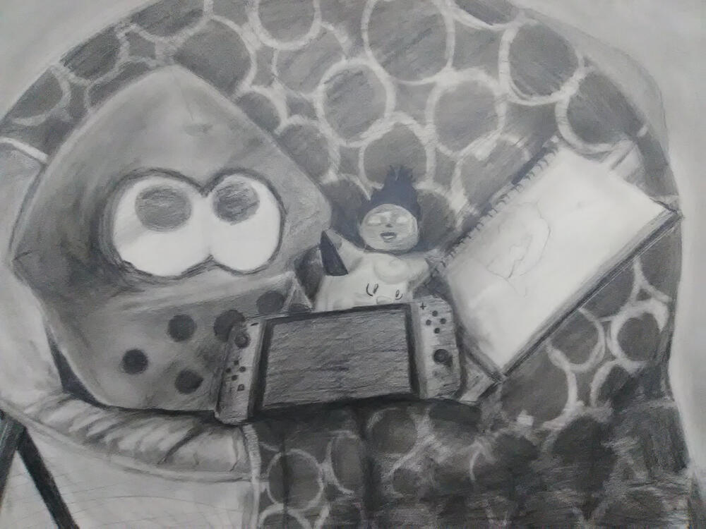 Final Drawing (series of 3), Drawing 1, Fall 2021