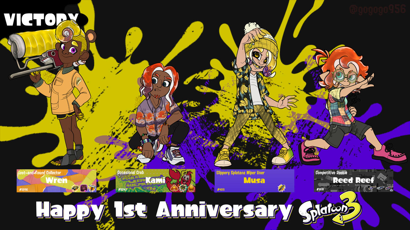 Splatoon 3 Anniversary, September 2023